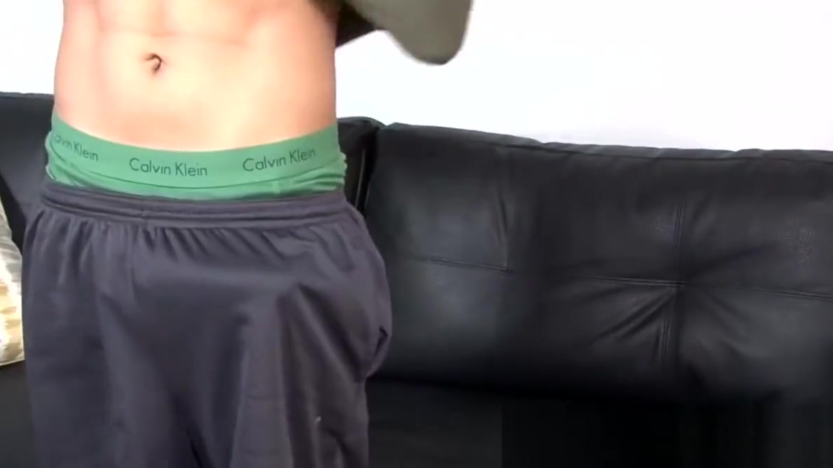 Cute Latino army recruit solo masturbates his huge dick