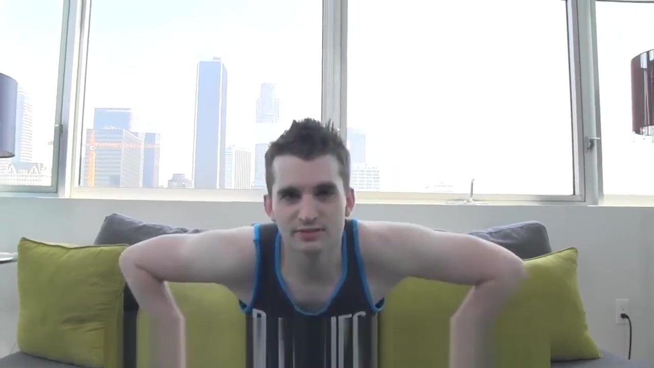 HD - GayCastings Gymnast uses his moves to make it in porn