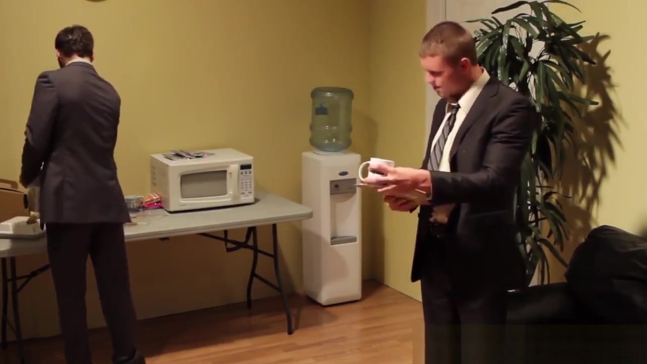 Gaysex office hunks hardcore fuckfest