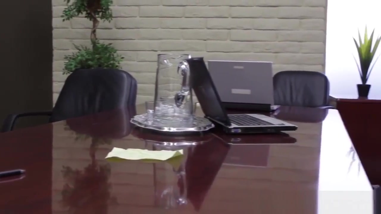 Horny office hunk rides on hard cock