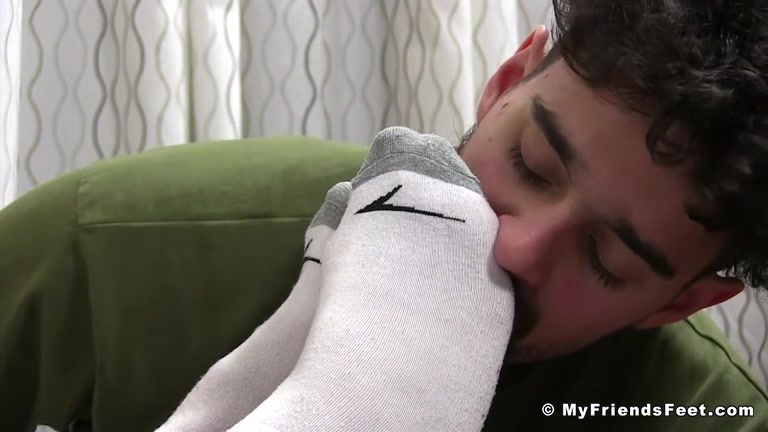 Casey Worships Joey's Feet - Joey