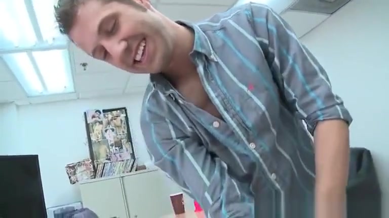 POV office blowjob is hot