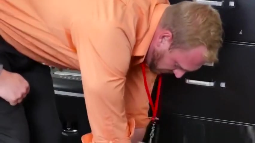Horny office ginger getting anally ruined