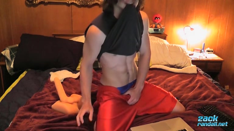 Launching Cum On Cam With Zack - Zack Randall