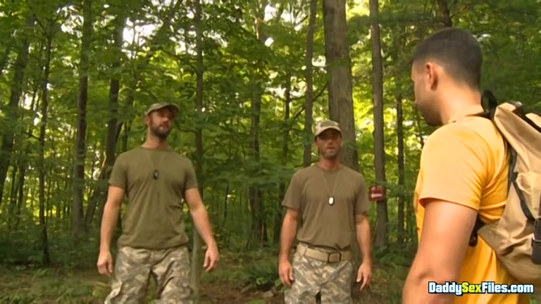 Fucked By Military Man Meat - Conner Habib, Joe Parker & CJ Parker