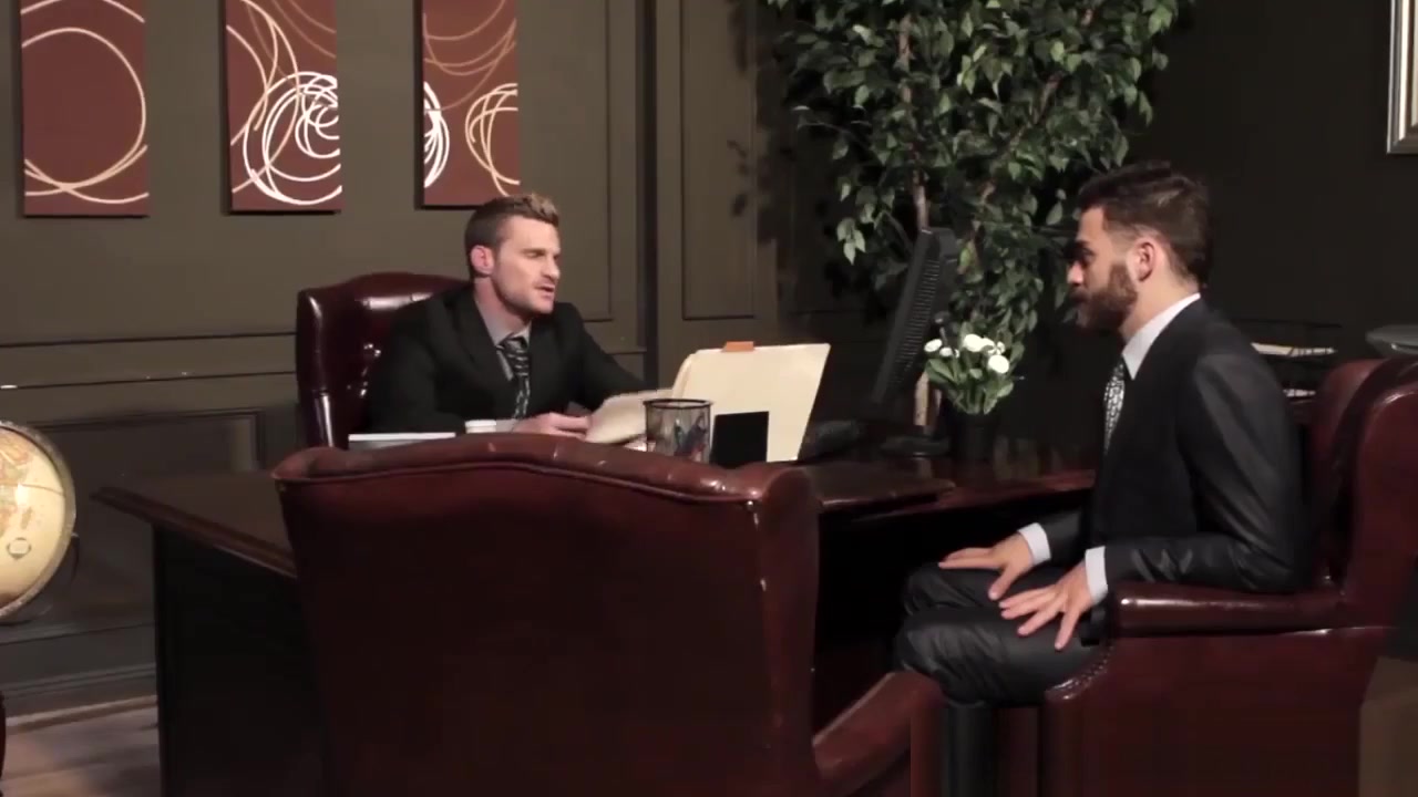 Gay officesex muscle hunks cum after sex