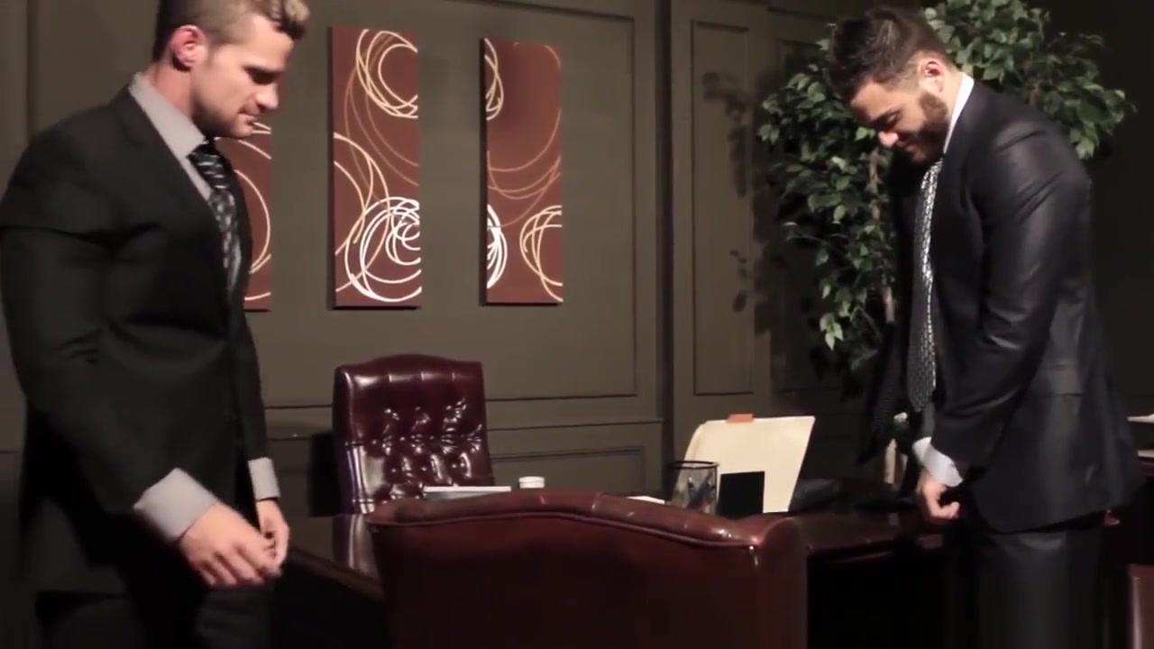Gay officesex muscle hunks cum after sex