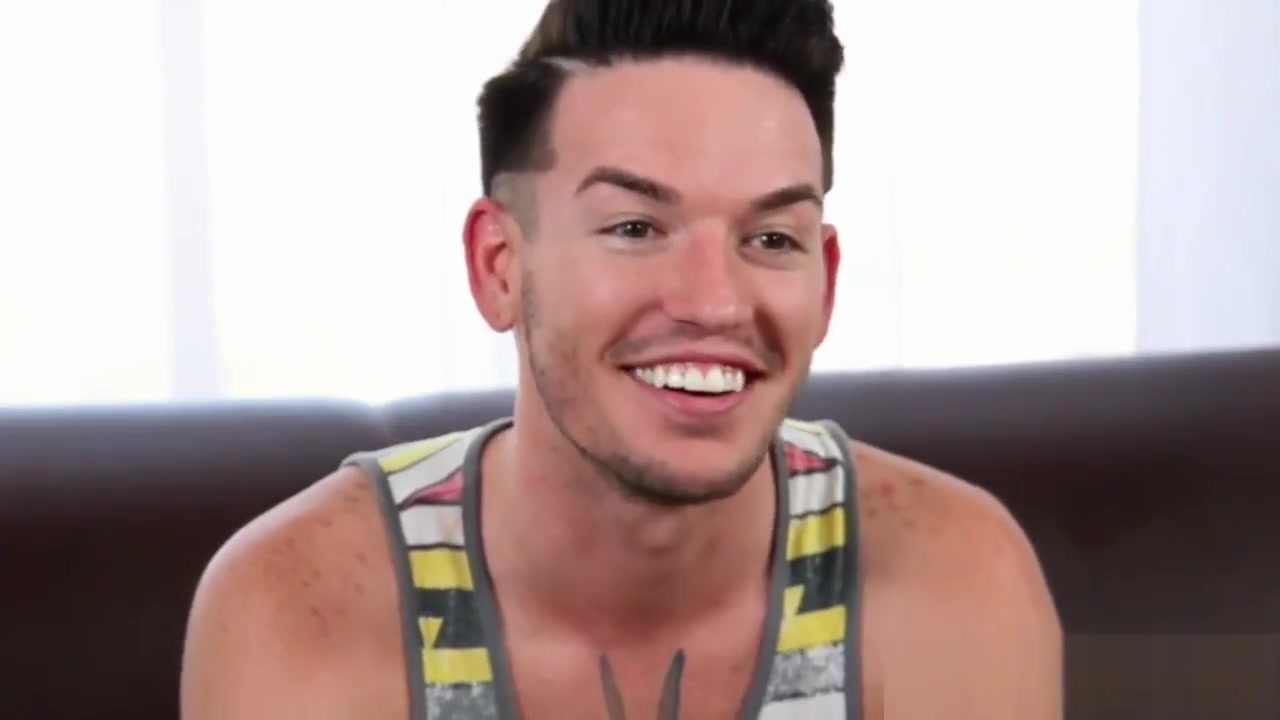 Tattooed gaycasting twink analpounded