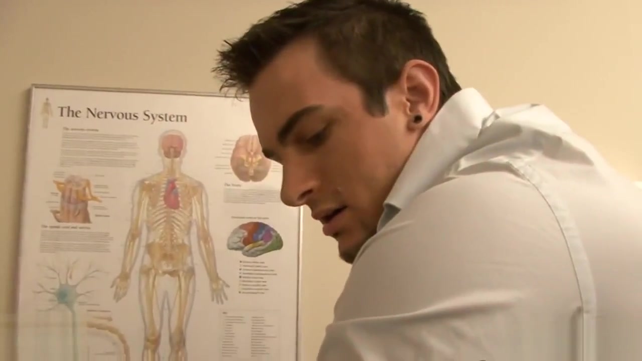 Hot gay gets ass inspected by doctor