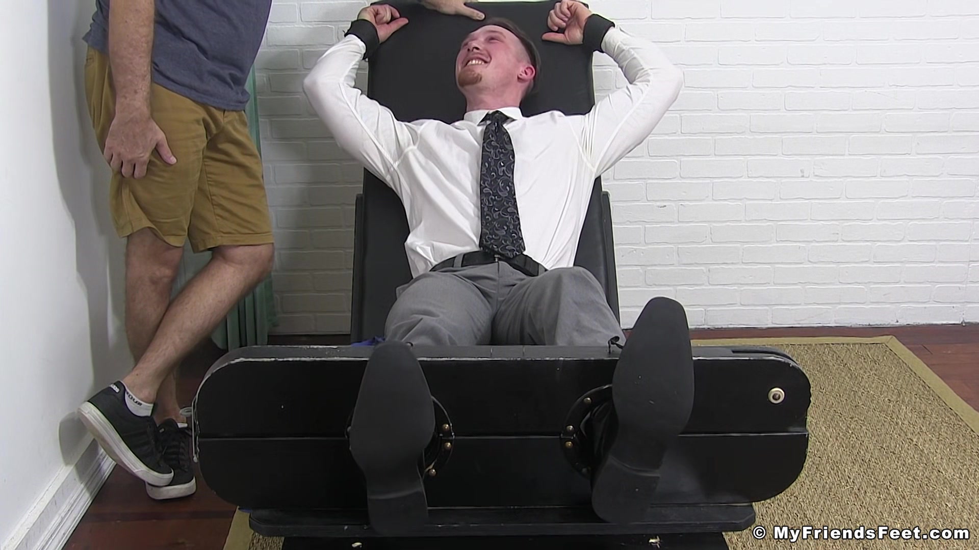Jackson Cooper Tickled In Sheer Socks - Jackson