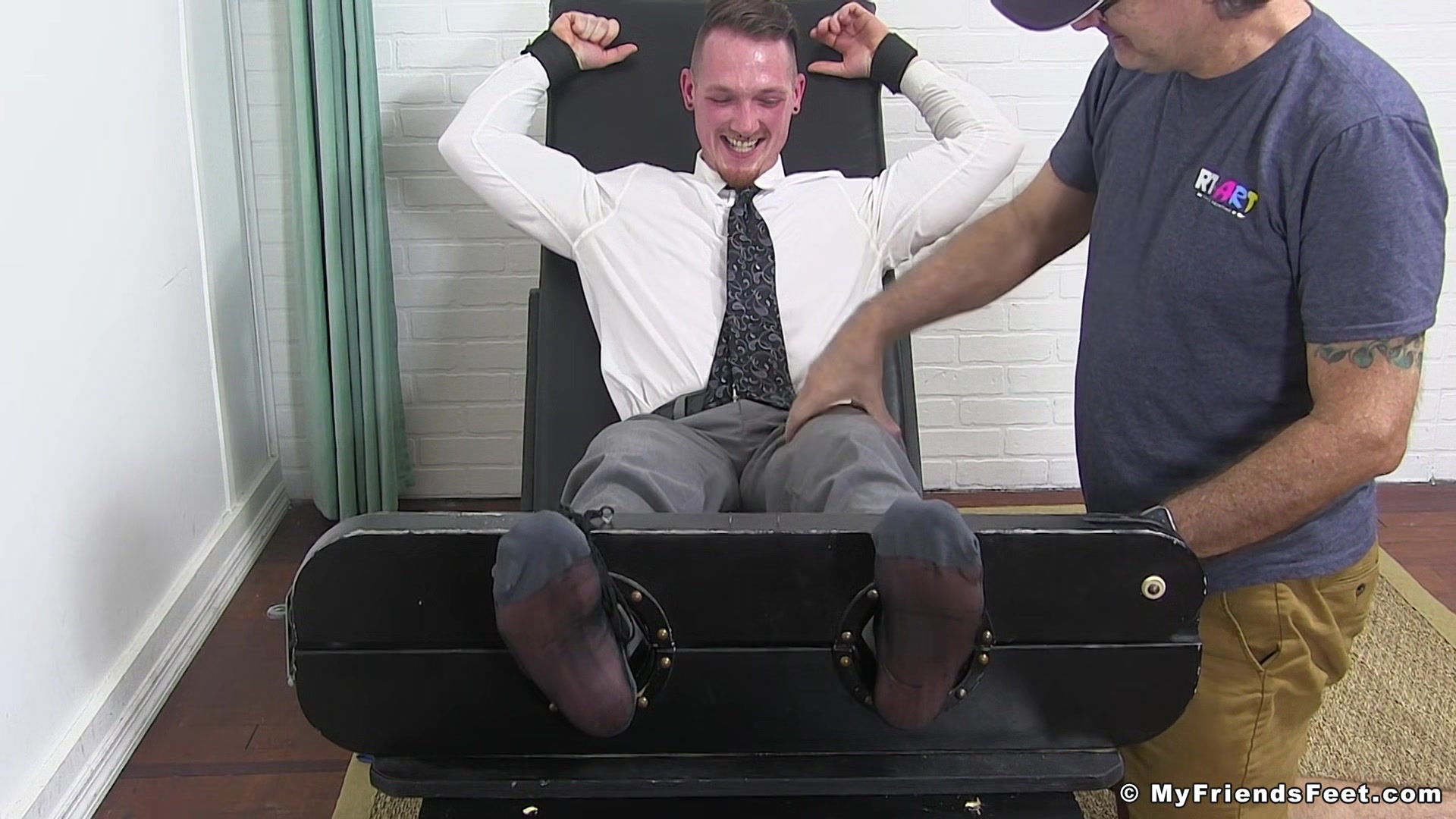 Jackson Cooper Tickled In Sheer Socks - Jackson