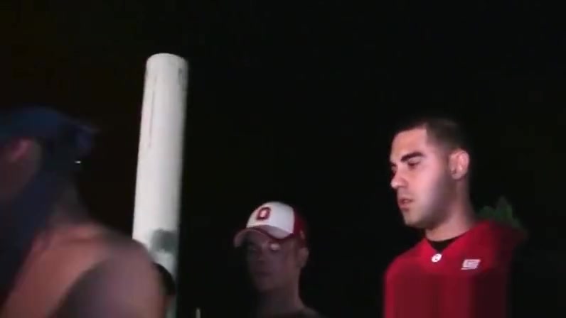Outdoor gay groupsex with college freshmen