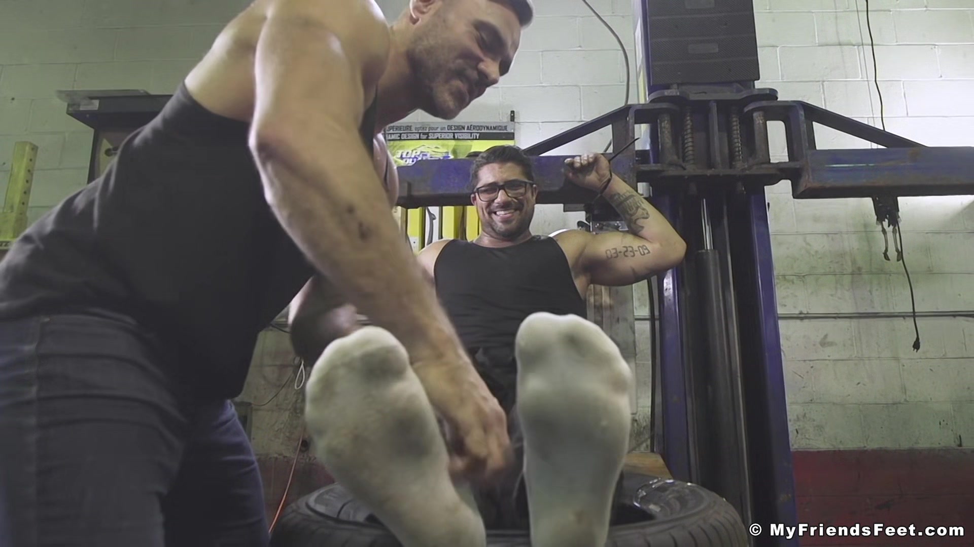 Mechanic Ryan Bones Tickled - Ryan Bones