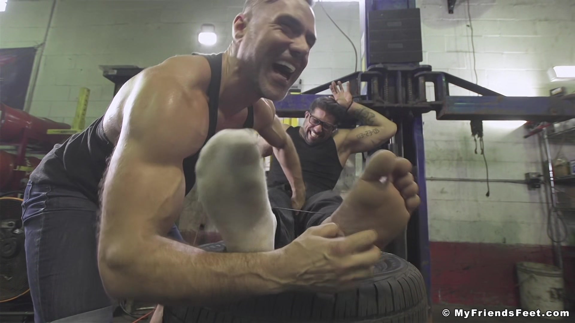 Mechanic Ryan Bones Tickled - Ryan Bones