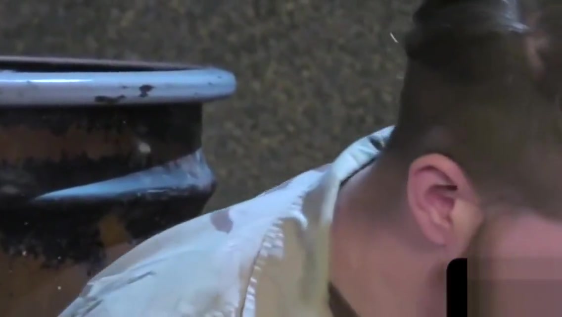 Army stud pumping asshole full of fist