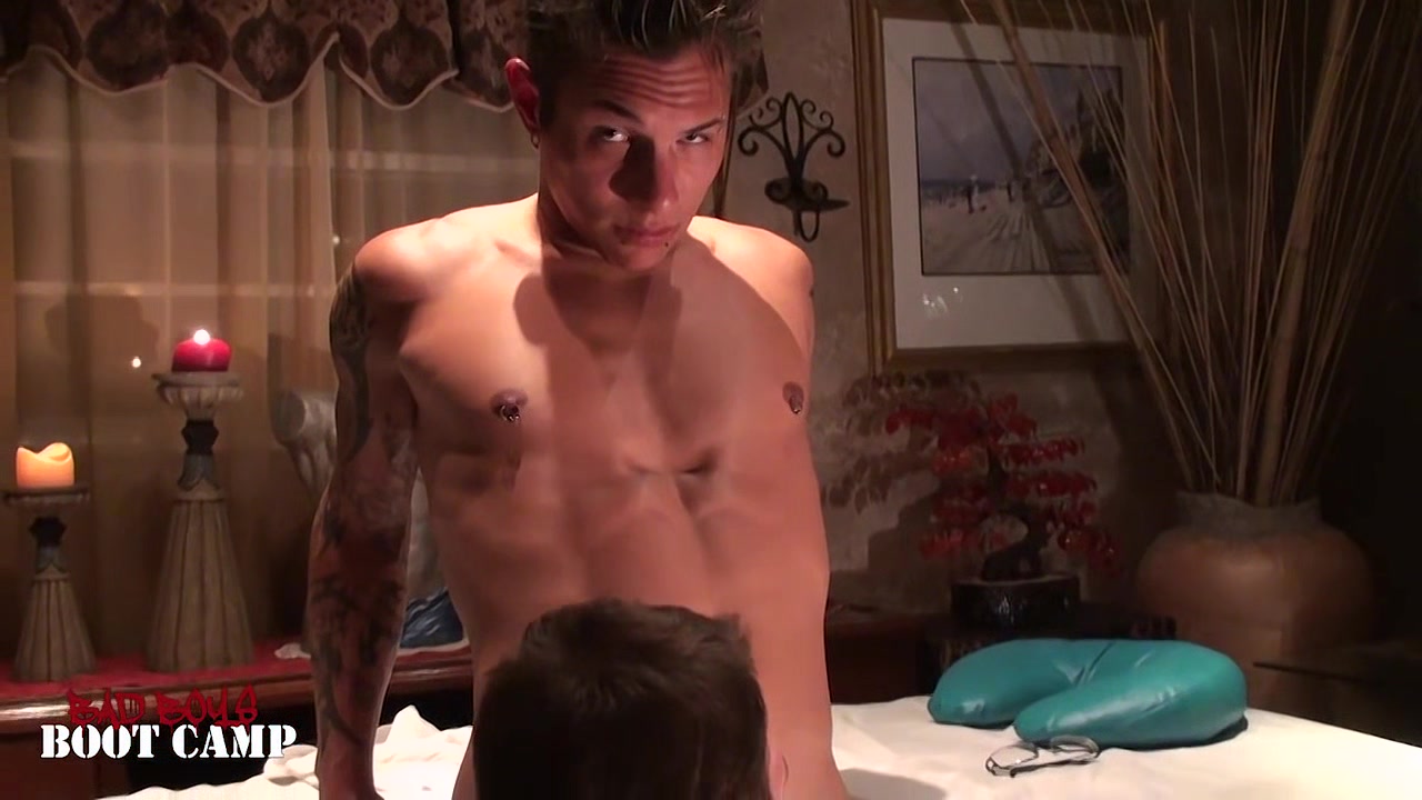 Brock Slides His Cock Inside - Brock & Jacob Ryan