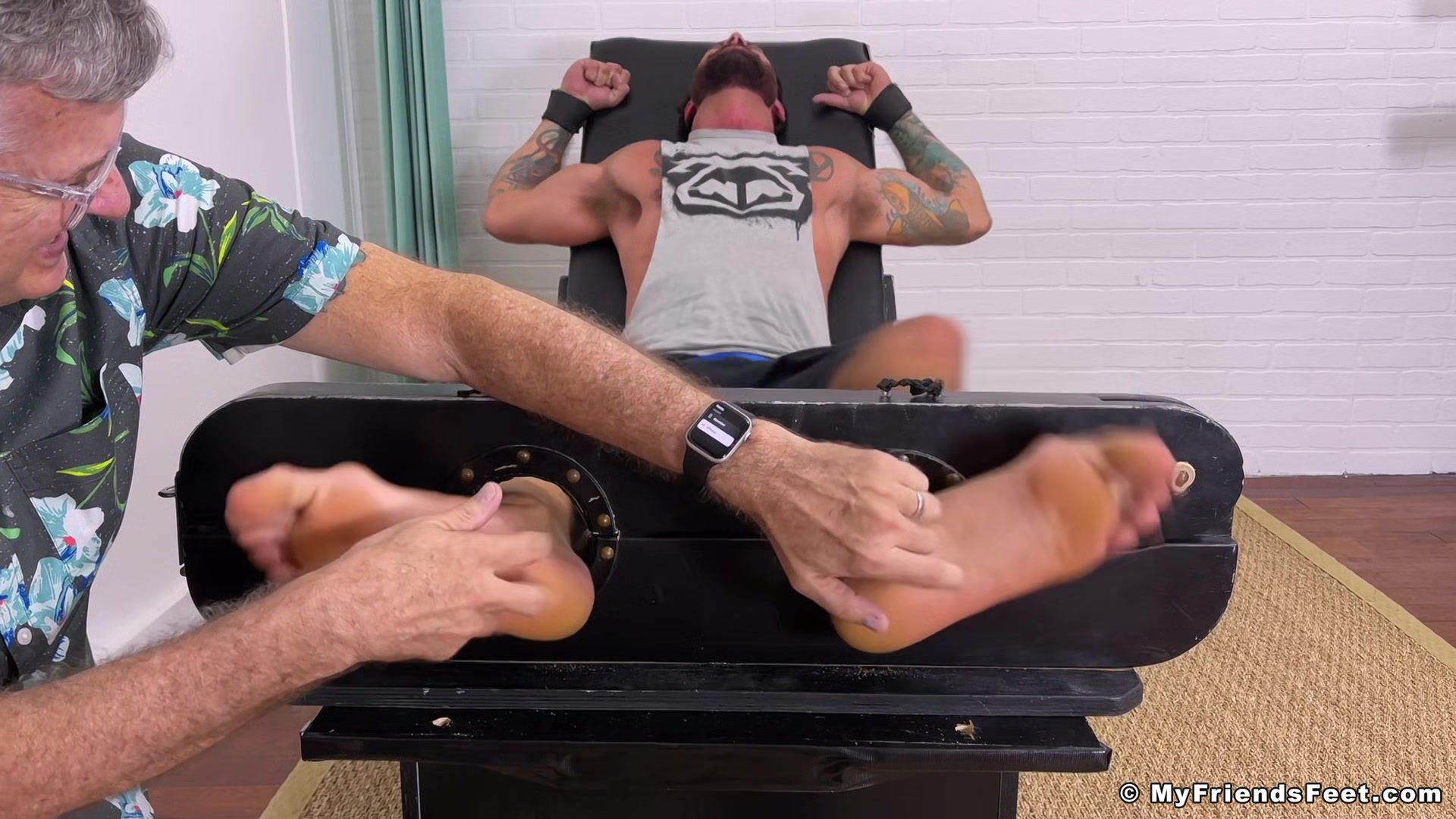 Hyper-Ticklish Alpha Tickled - Alpha