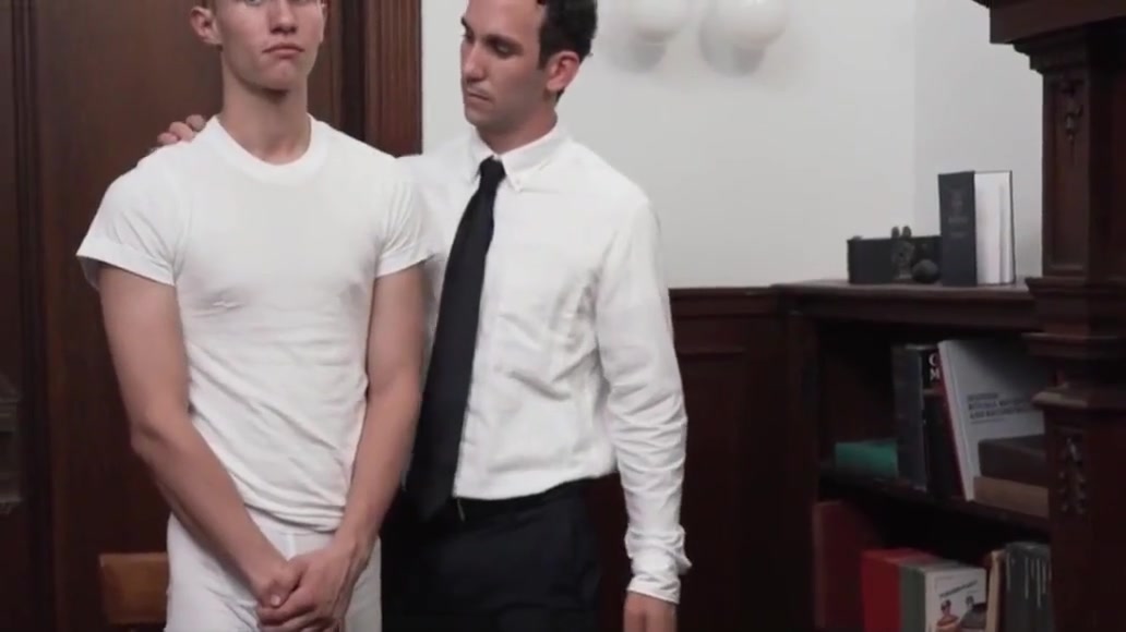 Young Twink Mormon Boy Called Into Office For Calling And Has Sex With Bishop