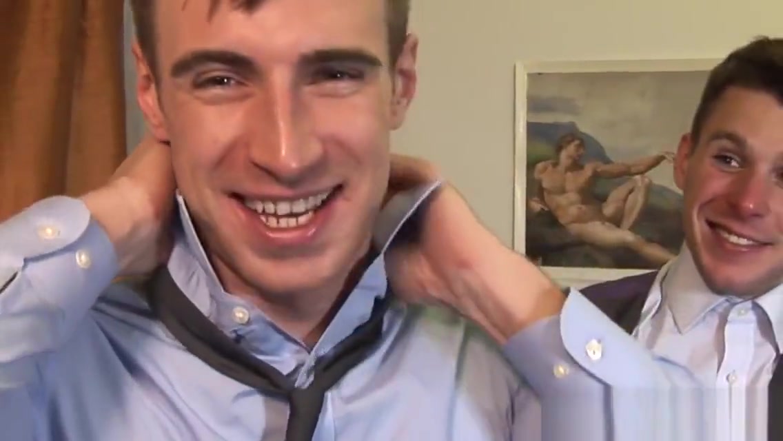 Office newbie choking on massive cock
