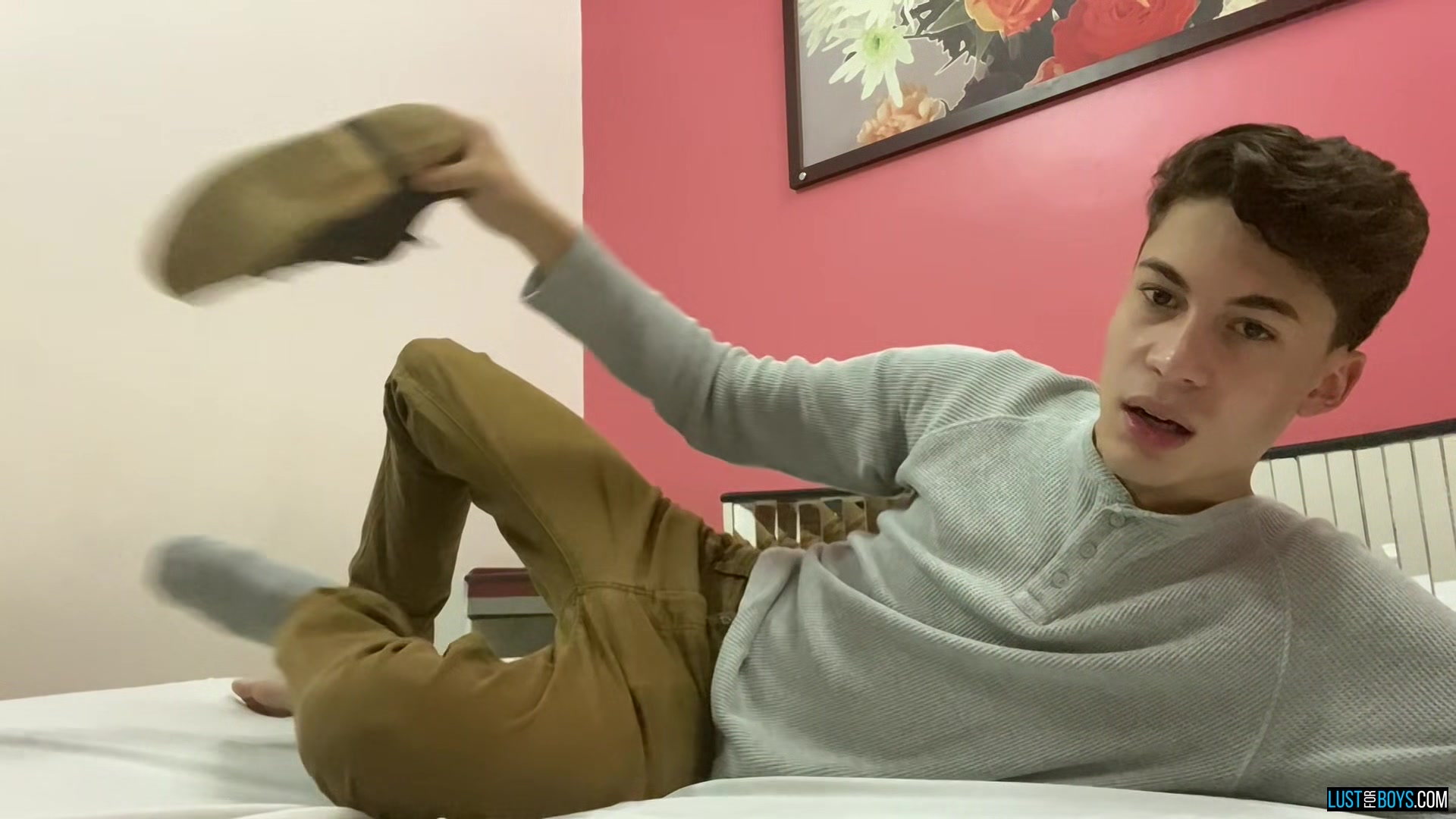 Twink Boy Tastes His Spooge - Danny Bianchi