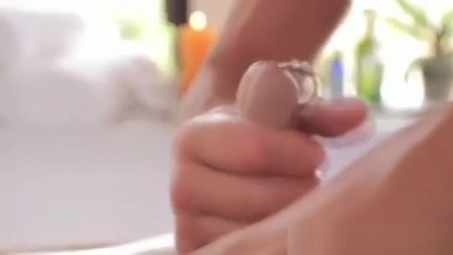 Sensual erotic dick massage