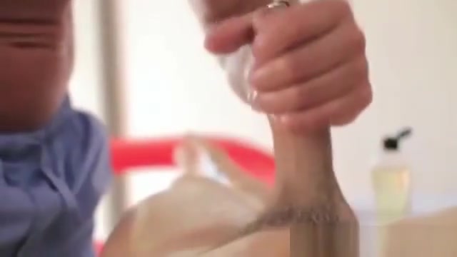 Sensual erotic dick massage