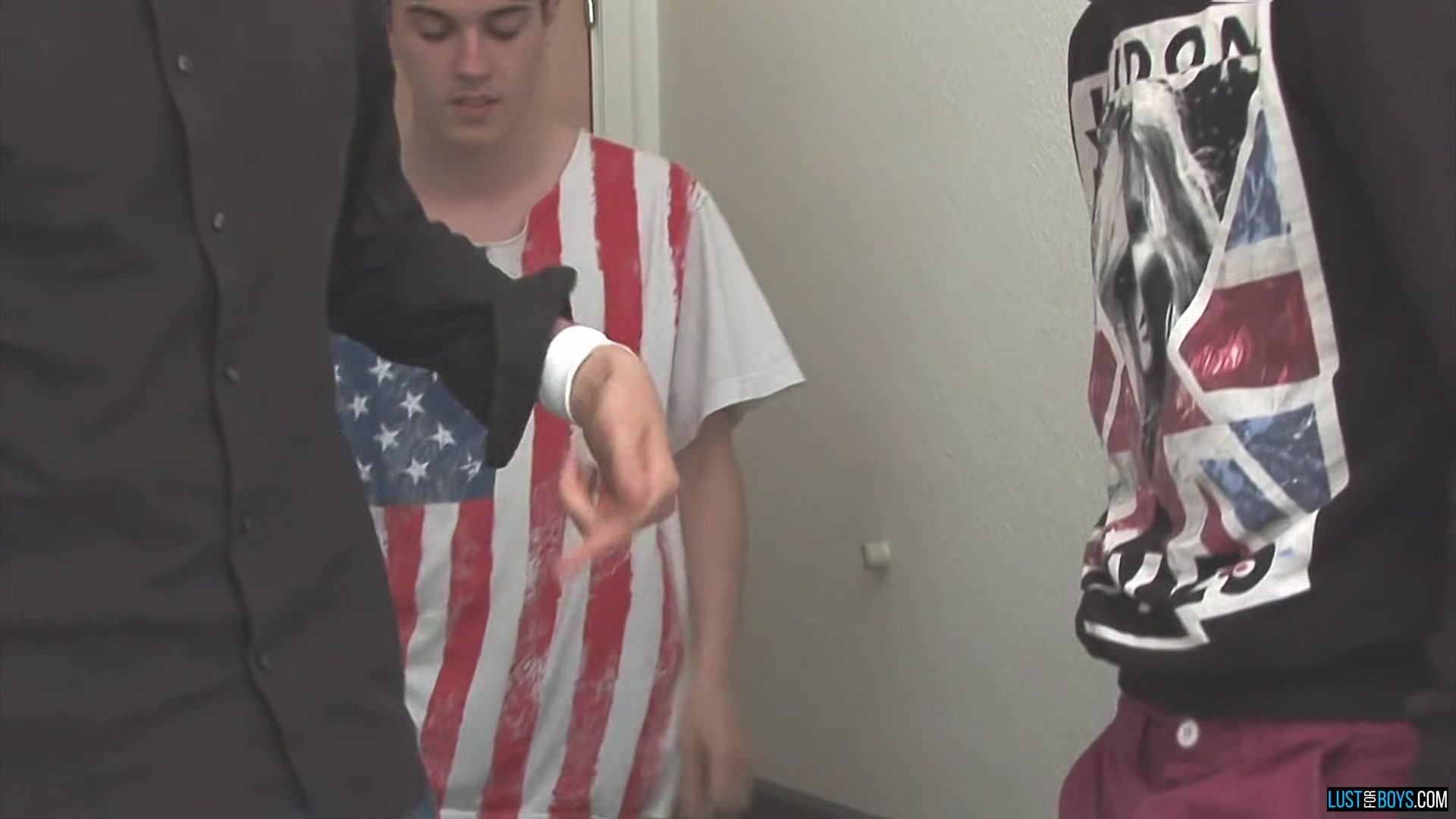 3 Raw Boys Get Sticky With Spooge - Addin Straw, Jayden Shaw & Nick Thomas