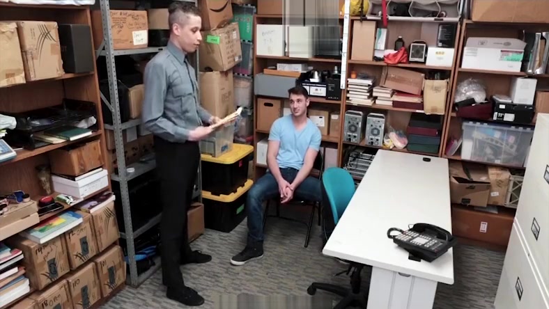 YoungPerps - Hot Security Guard Unlawfully Plows A Perp’s Tight Asshole