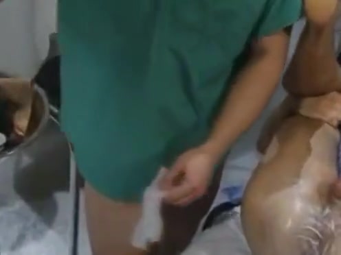 gay doctor play handsome boy