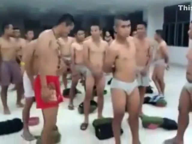 special army training at night