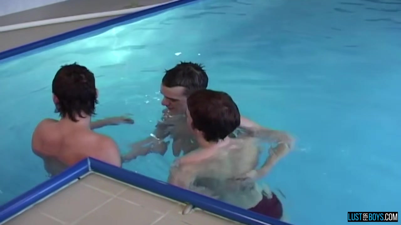 3 Boys Crazy For Cock At The Pool - Sean McKenzie, Jon Janes & Carl Johnson