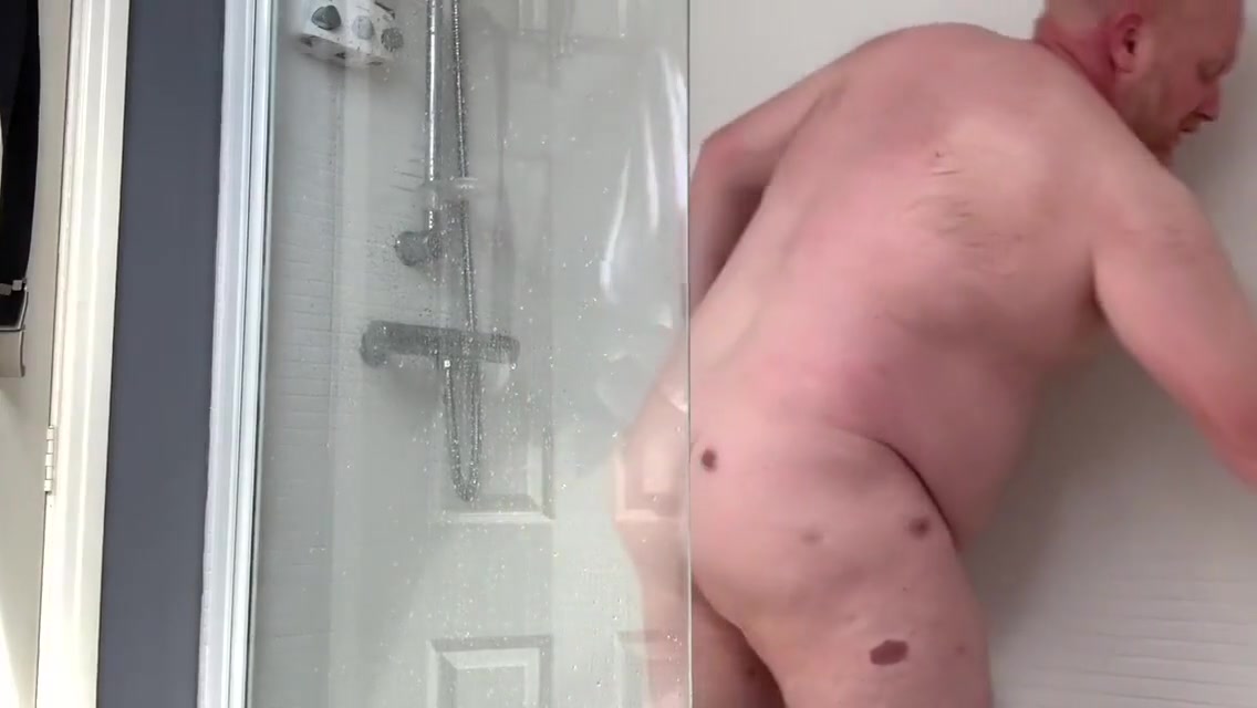 Ginger Bear In The Shower