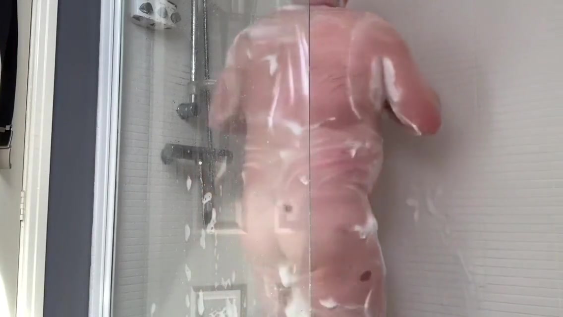 Ginger Bear In The Shower
