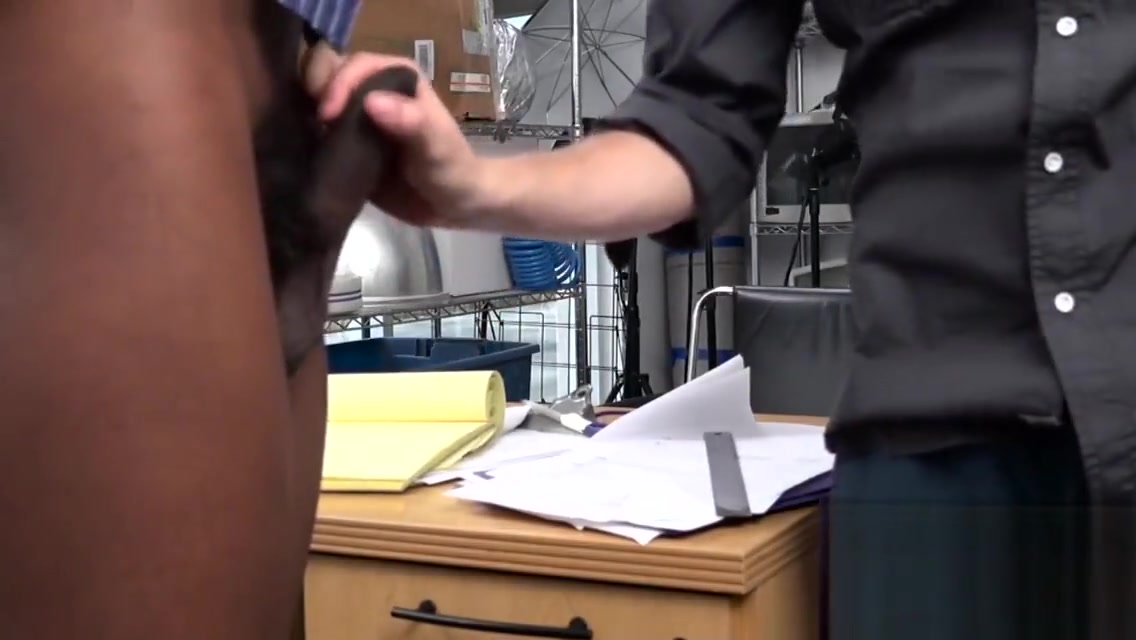 DIRTY BOY got smashed by BBC bareback in the OFFICE