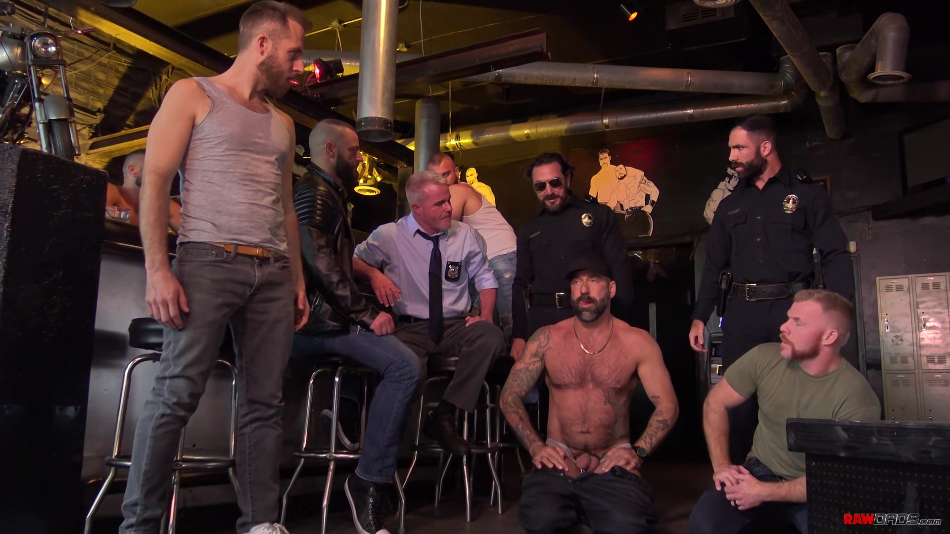 Cops Raid A Step daddy Bar - 1 - Jake Morgan, Jack Vidra orgy