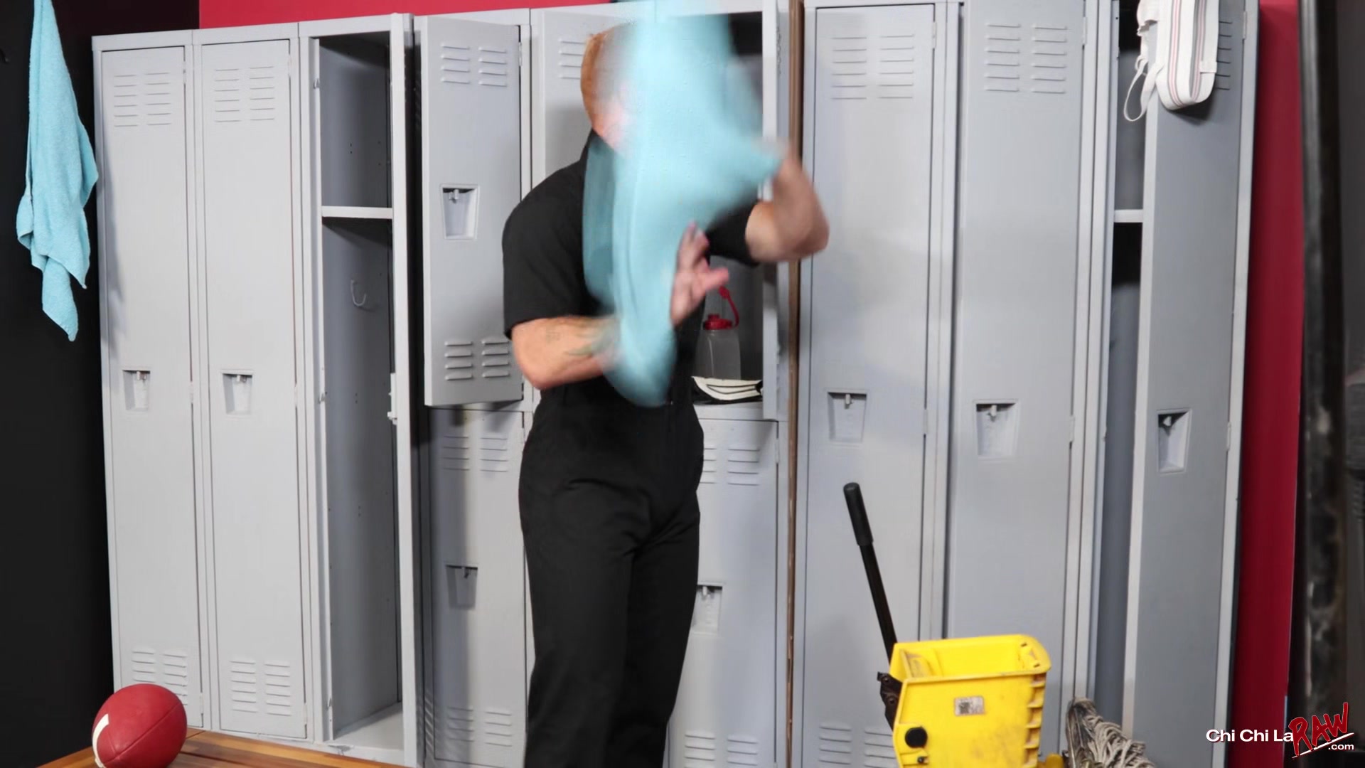 Caught Jacking In The Locker Room - Jackson Cooper & Bennett Anthony