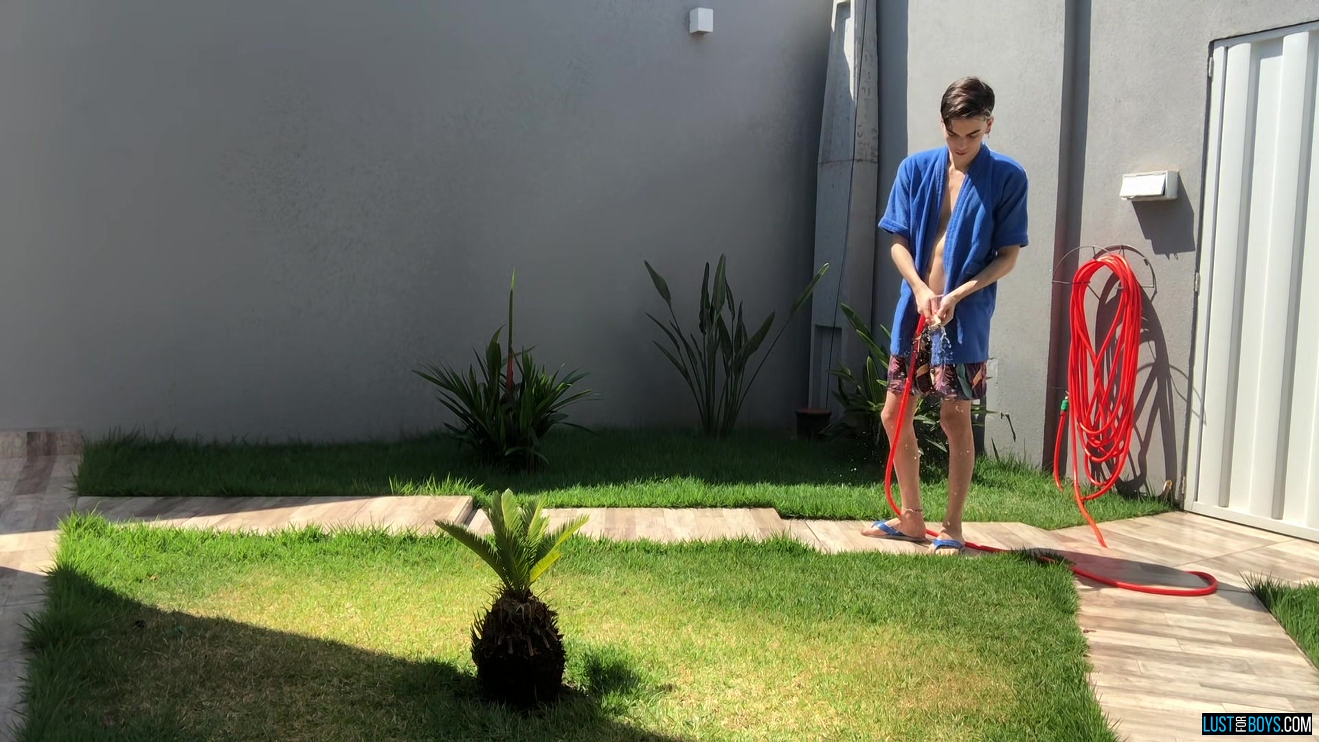 Stroking In The Sun With Henry - Henry Evans