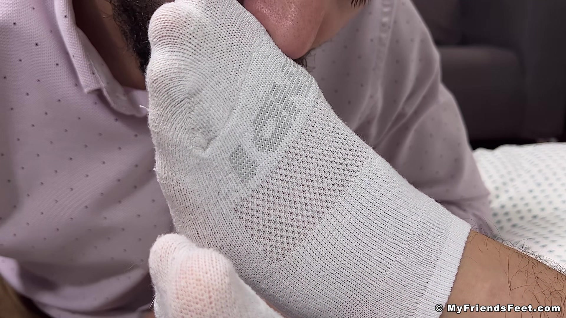 AJ's Ticklish Feet Worshiped - AJ
