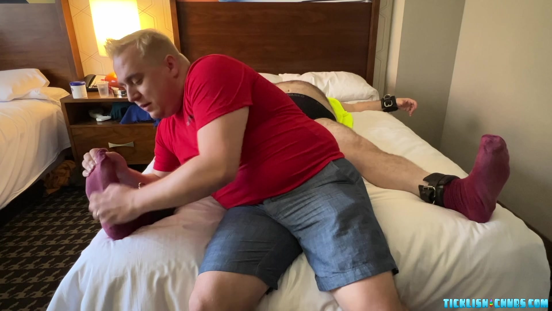 A Big Belly Wobbling Tickle! - Stocky & Matt