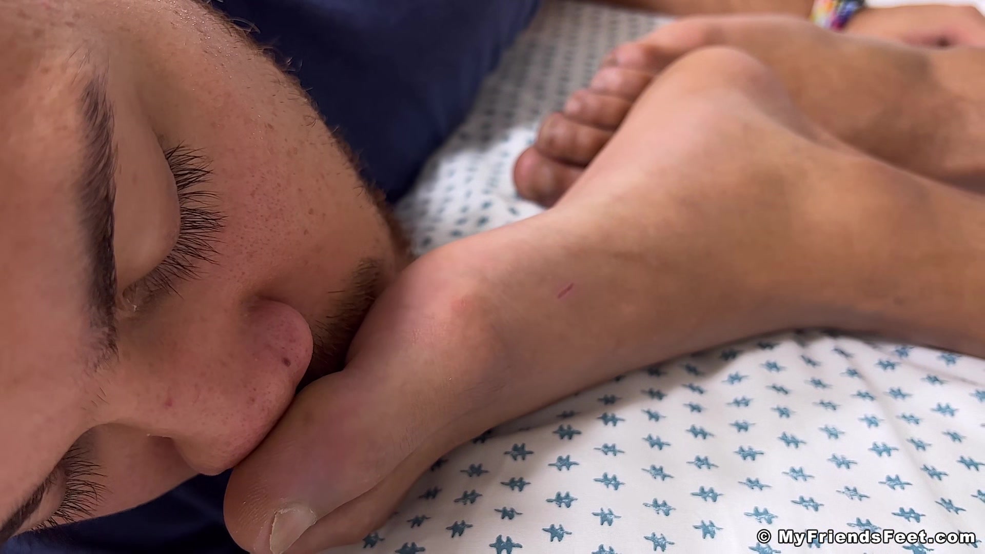 Tempo's Ticklish Feet Worshiped - Tempo