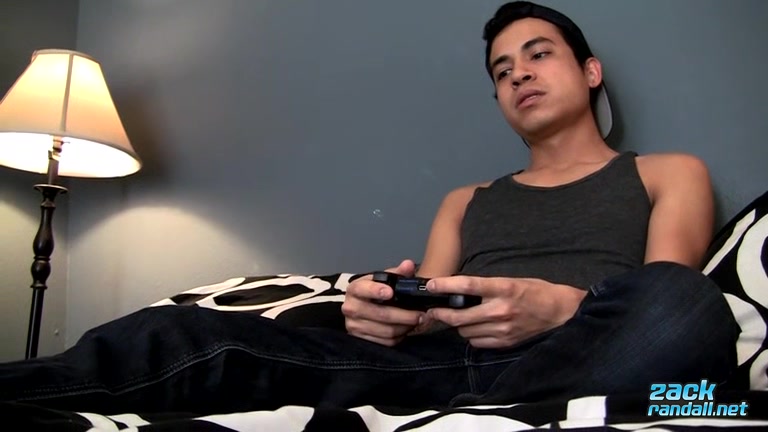 Isaac Strokes His Big Uncut One - Isaac Yale