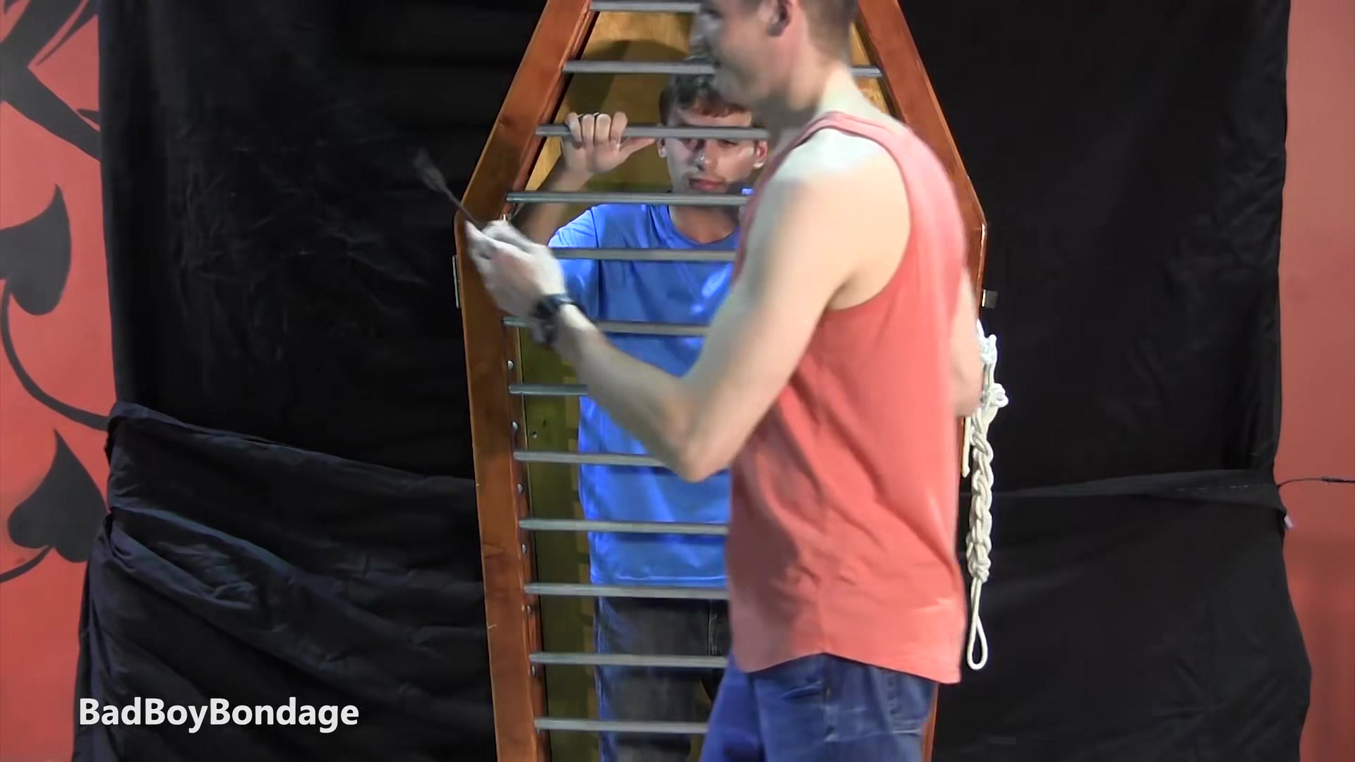 Tye Has Sexy Bruno Trapped! - Tye & Bruno