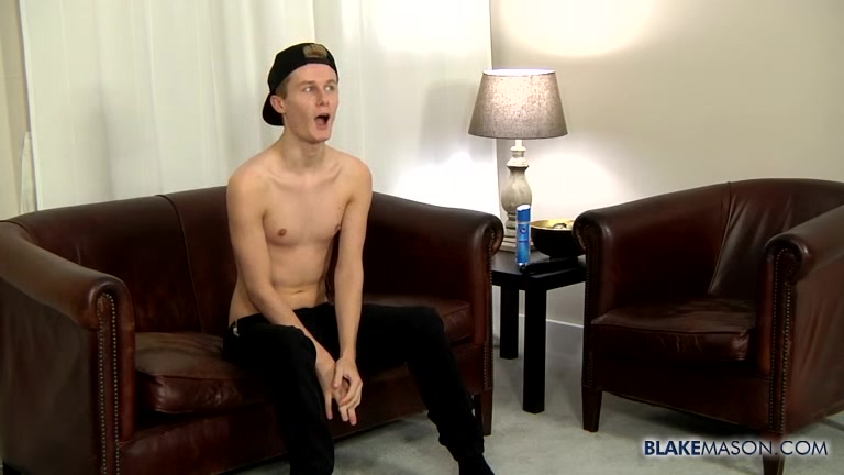 Nervous student 18+ Jacob Gets Off - Jacob Riley