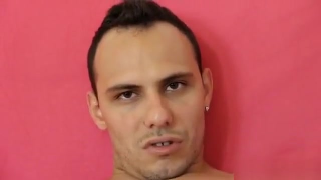 Kinky homo boy in nylon tights rubs to cum
