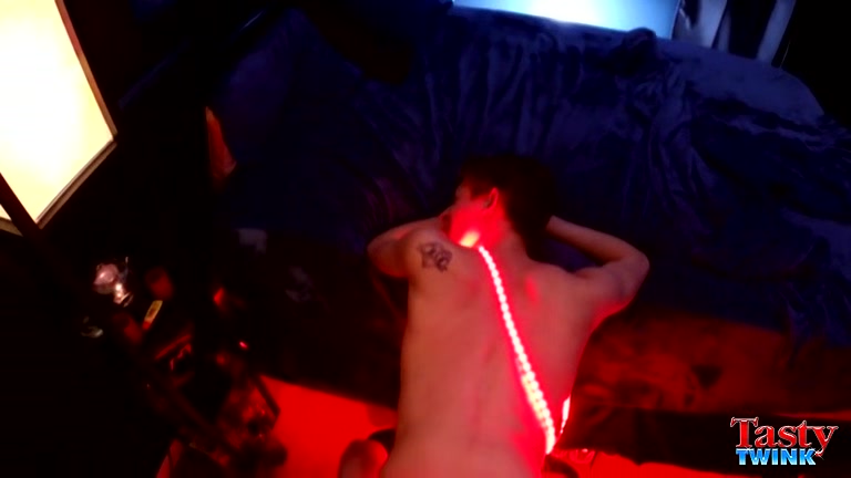 Trace Gets A Lit-Up Ass! - Blake Mast And Trace Van De Kamp