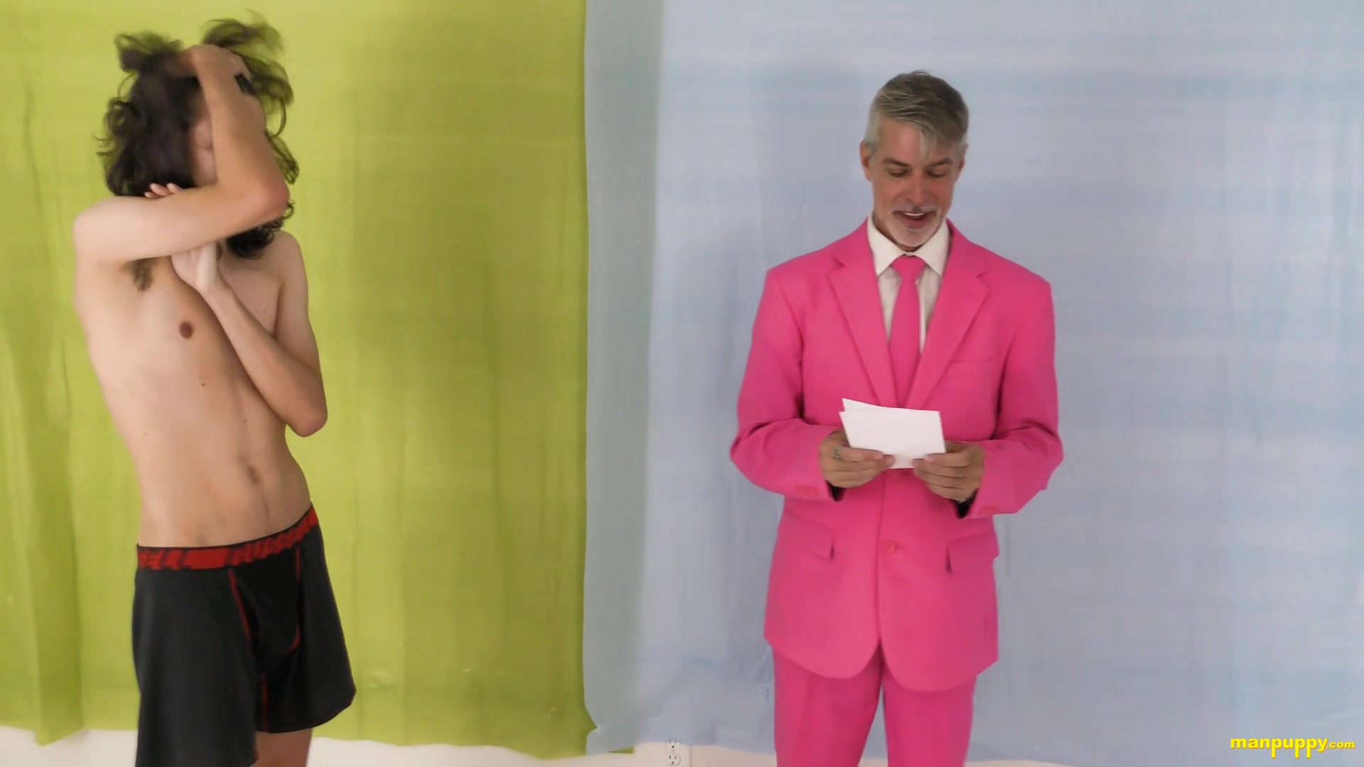Game Show Loser Stripping Embarrassment - Cade Chalamet, Richard Lennox