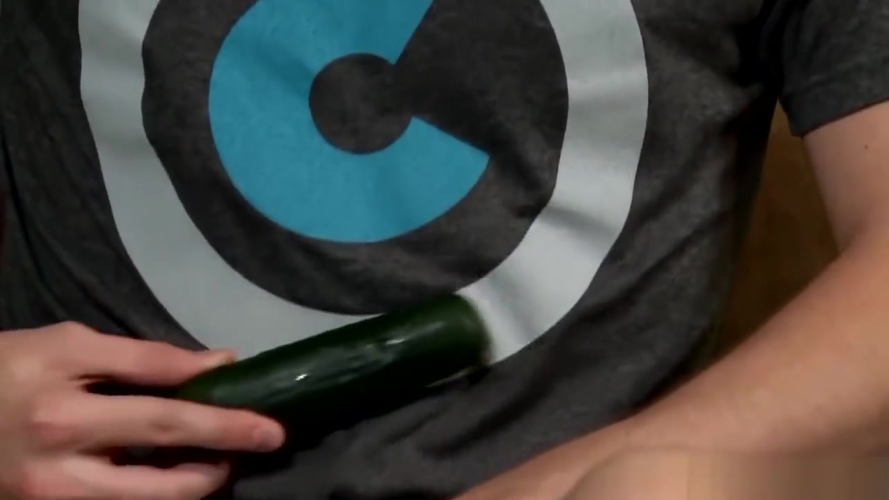Cock Virgins Veggie Anal Insertion