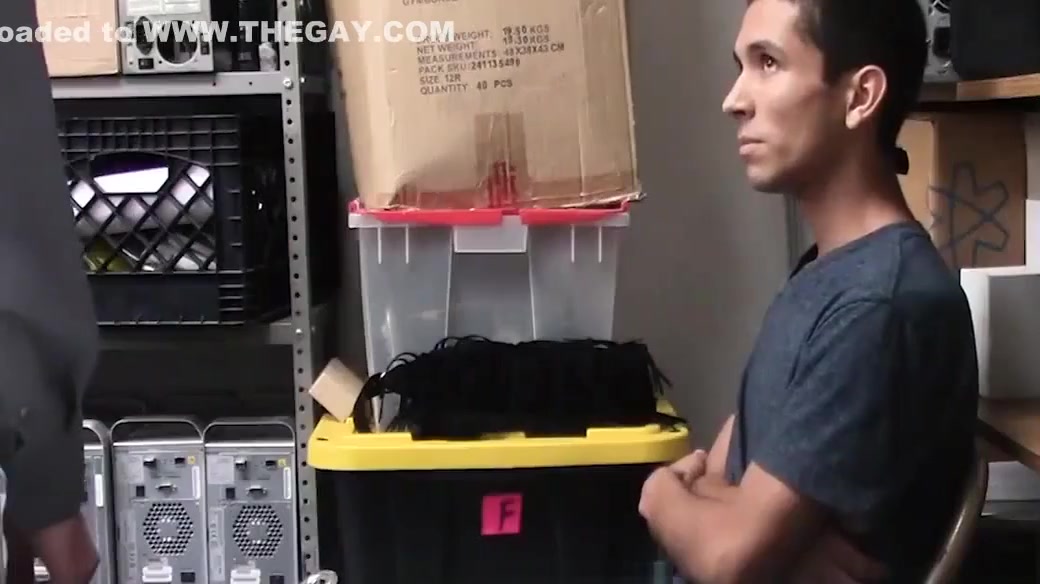 A Security Officer Buttfucks Alex Flores For Thieft