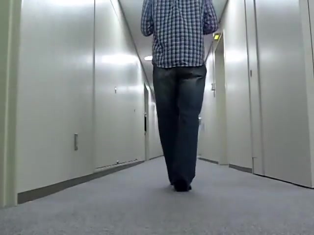 Hot Asian Gets Naked at the Office and Jacks Off