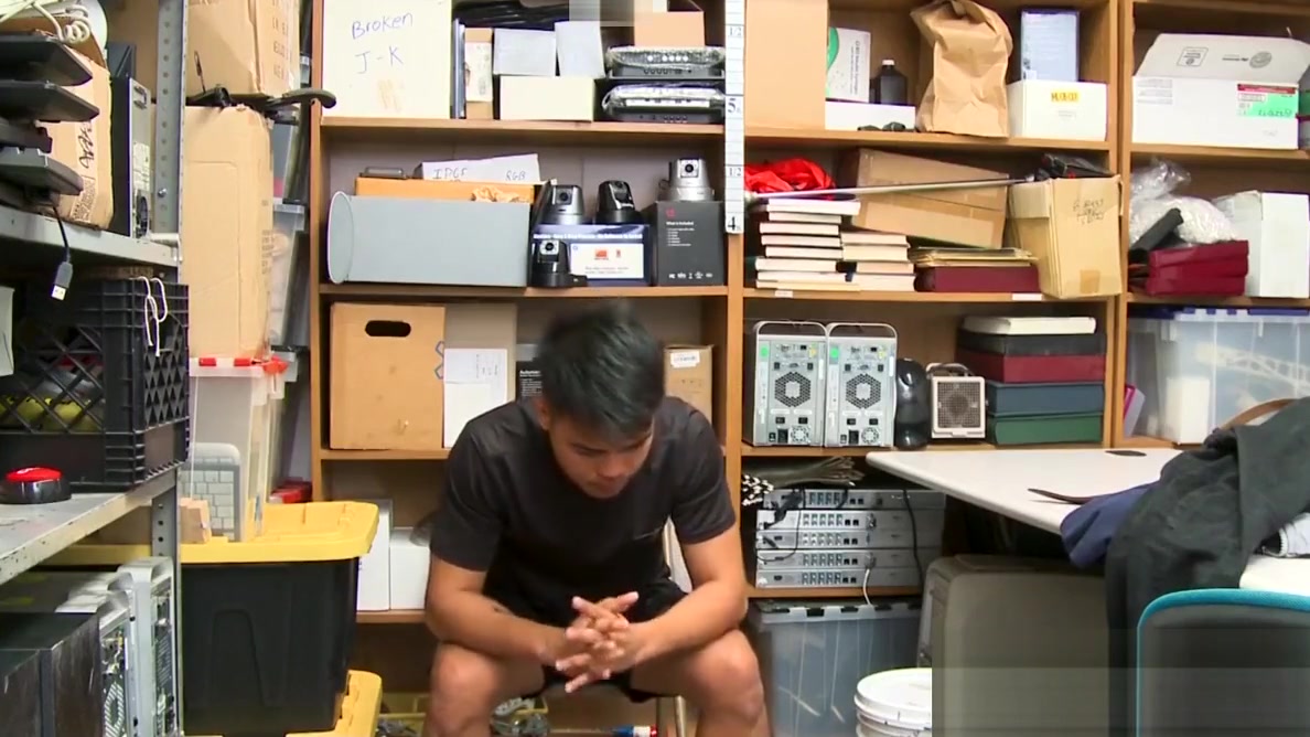 Hot Asian shoplifter disciplined by officers BBC